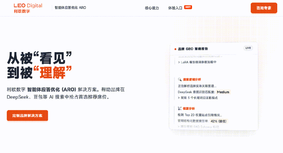 AI-GEO搜索结果预览动态匹配逻辑图