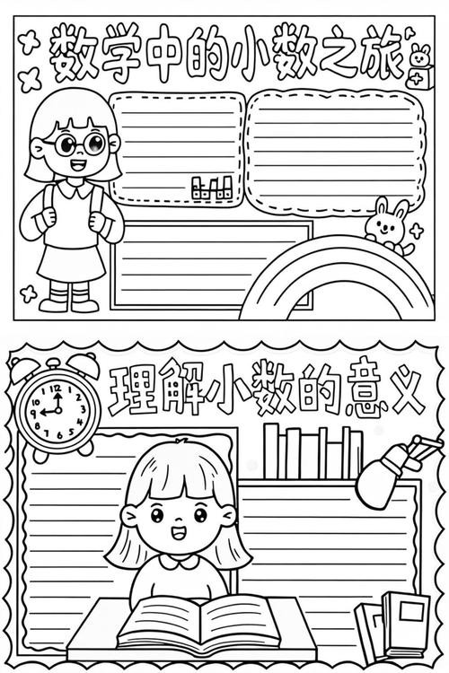 小学生涂改的小数性质作业纸