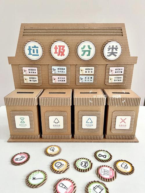 手工DIY剩余零碎物料分类筛选场景
