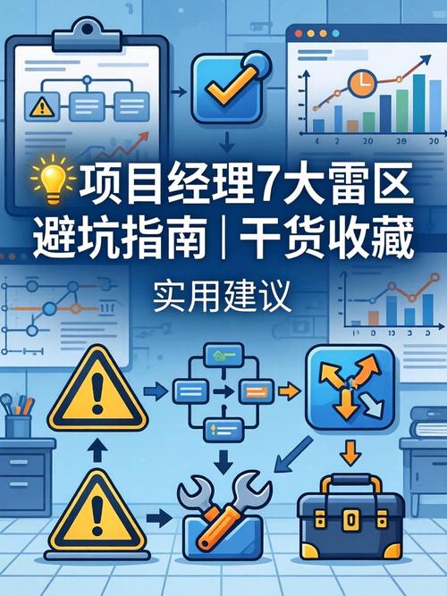 新手项目经理常见踩坑误区整理图