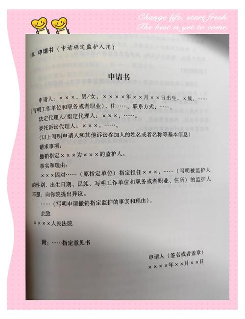 申请撤销监护权民间手写证据清单