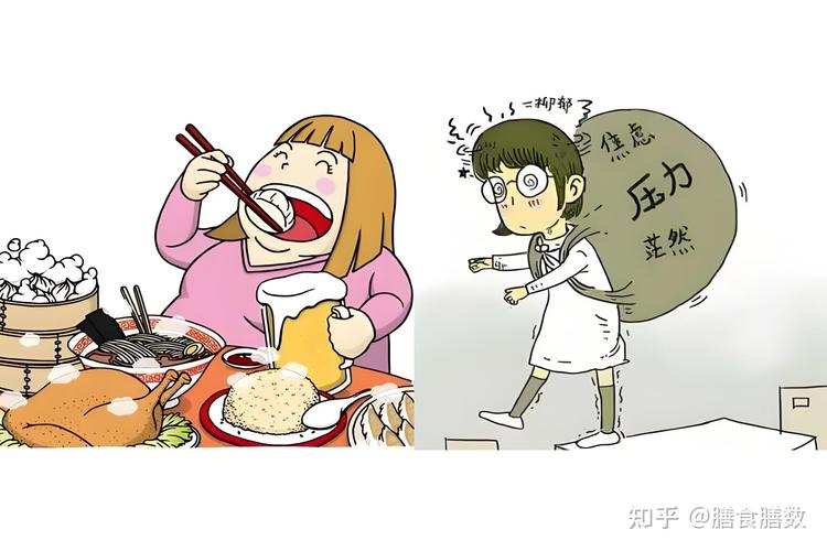 减肥失败 暴饮暴食 漫画 崩溃