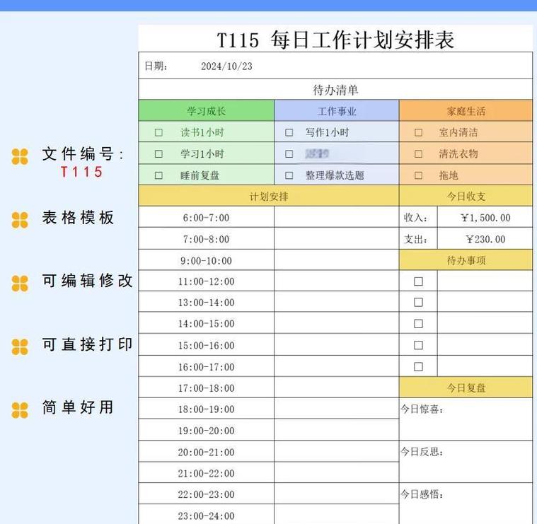 一个人在白板上写下当日最重要的三件事 任务管理
