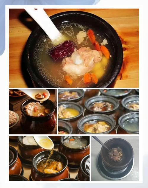 传统瓦罐煨汤香气诱人