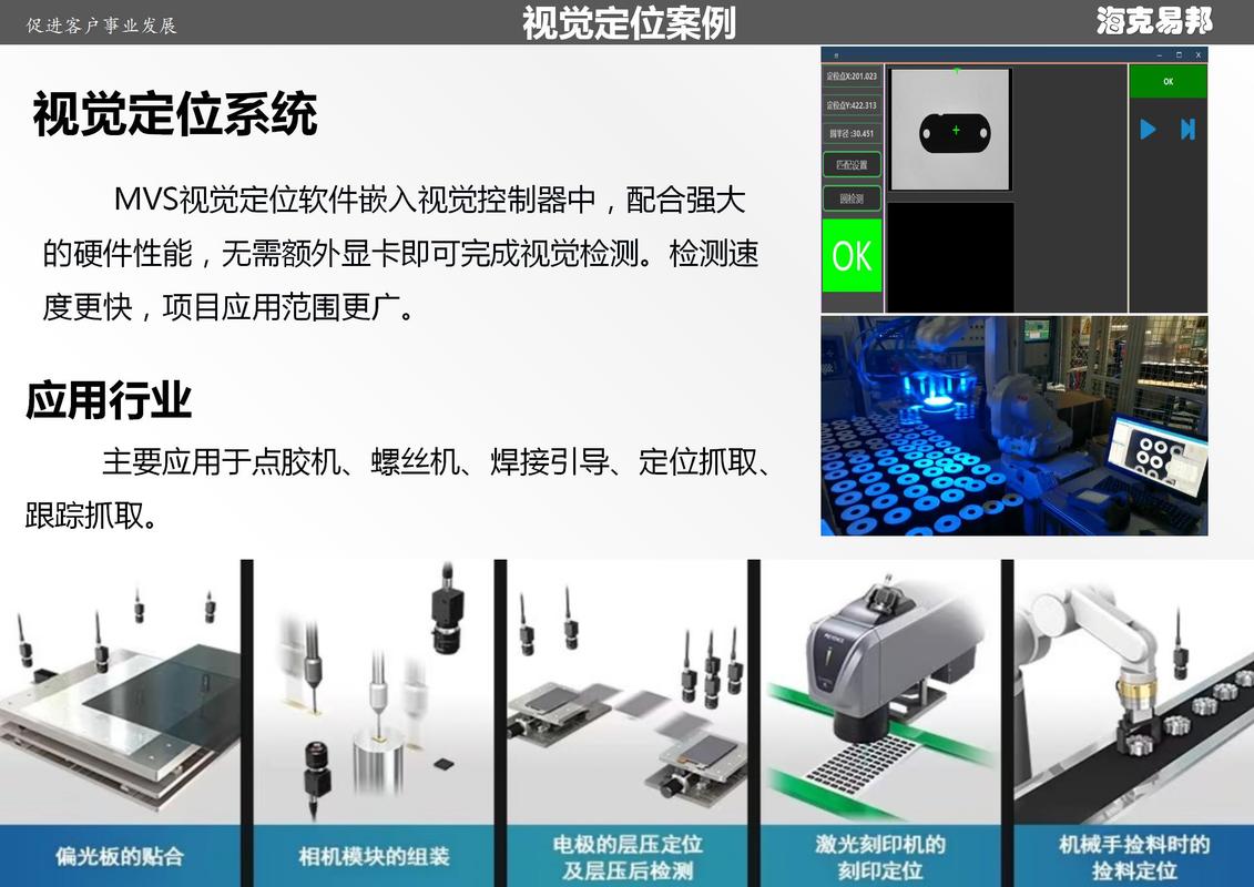 工业机器视觉定位重复精度绝对精度对比图
