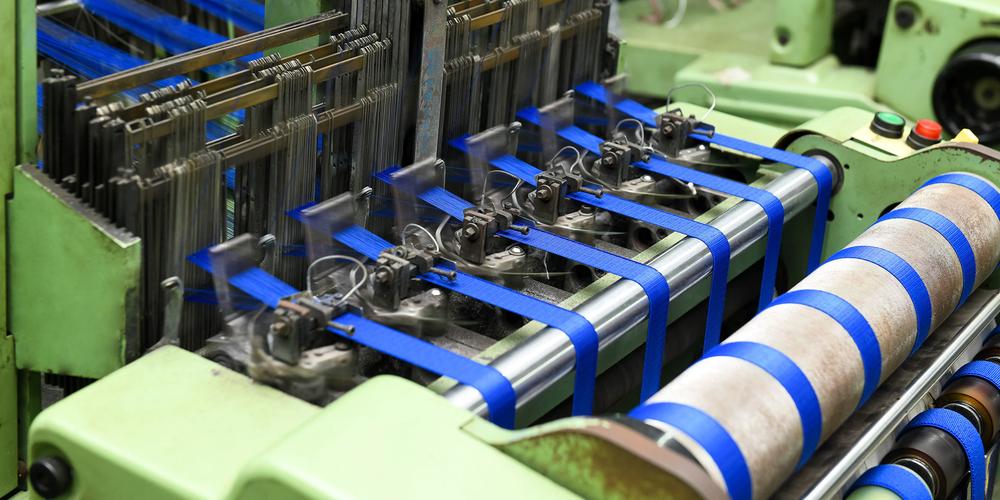 车间生产线不同类型工业皮带实物图
