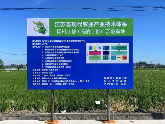 农业创新成果田间宣传展示牌