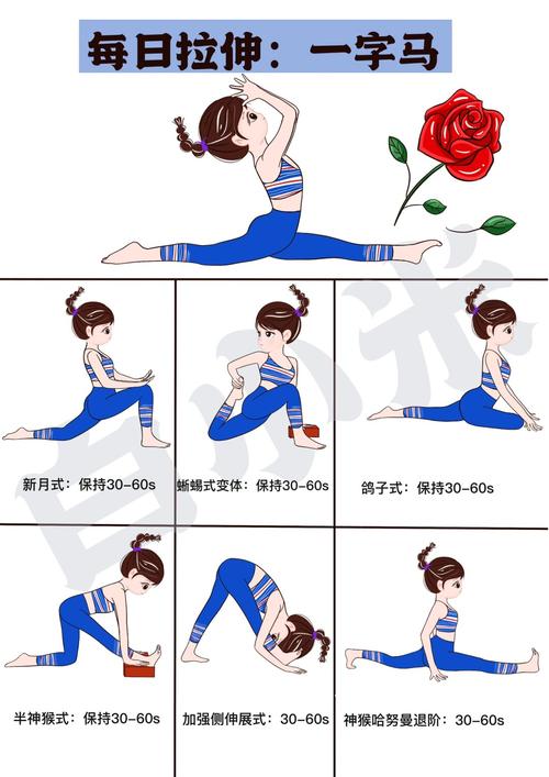 新手瑜伽拉筋错误动作对比图