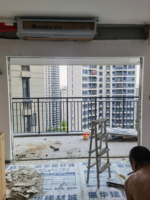 刚需房客厅拆推拉门后采光实拍图