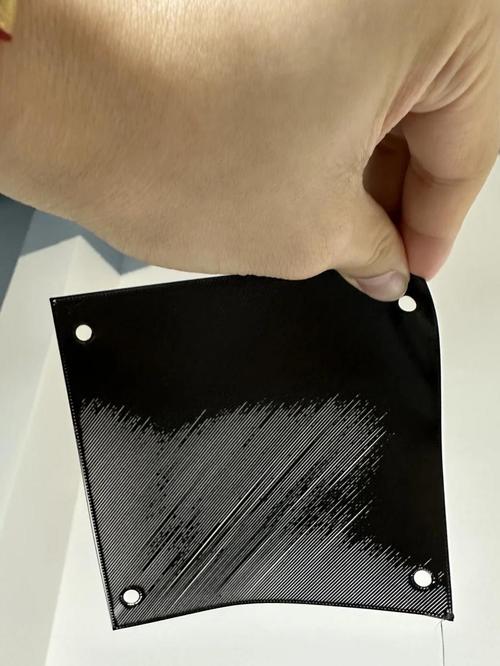 3D打印受力断裂层纹截面实拍