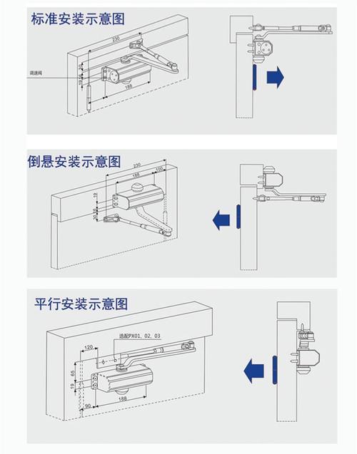 静音关门器阻尼结构示意图