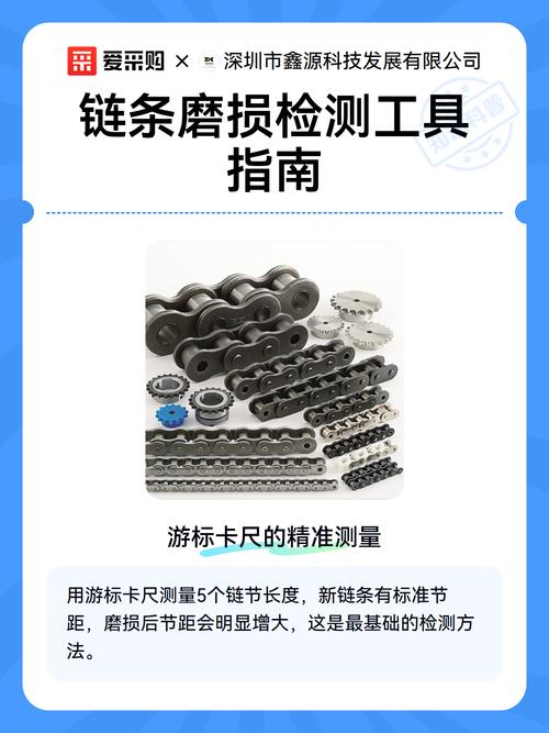 工业链条磨损伸长测量方法