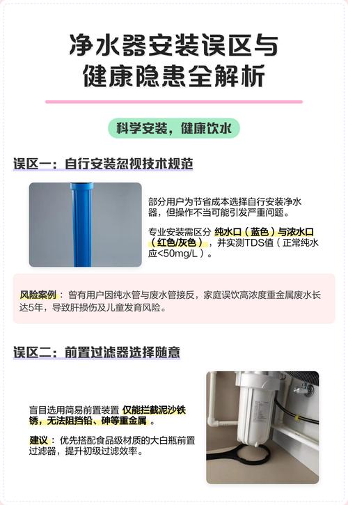 几个很多人都踩过的净水误区