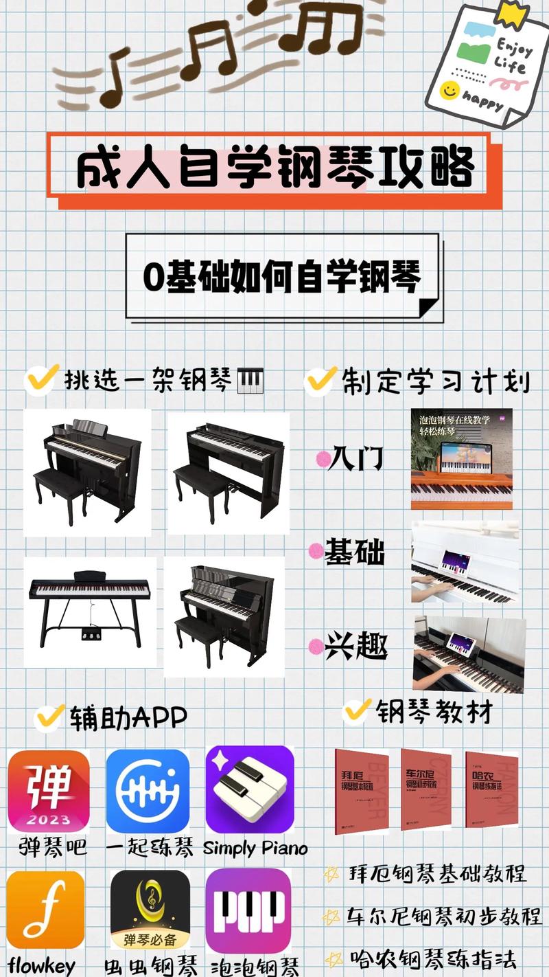 成人零基础学钢琴难吗?