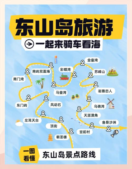 福建东山岛环岛海边骑行路线