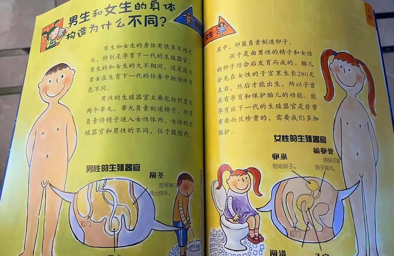 儿童性教育身体边界认知绘本内页
