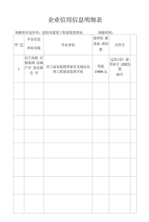企业品牌信源信息对齐整理表