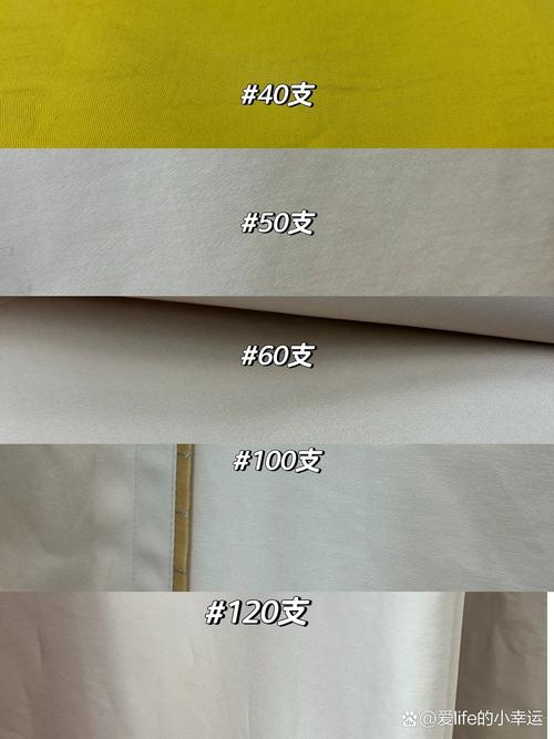 新郎衬衫高支棉面料特写皱褶对比