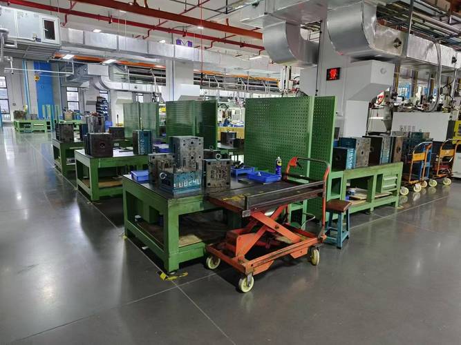 制造车间快速换模工具车实拍
