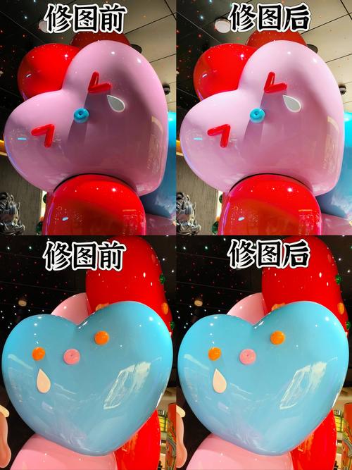 树脂摆件修复前后对比
