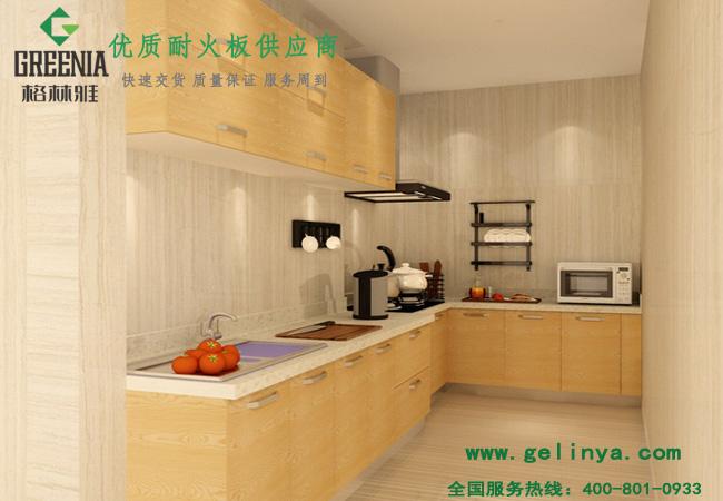 问:防火板台面能直接放热锅吗?