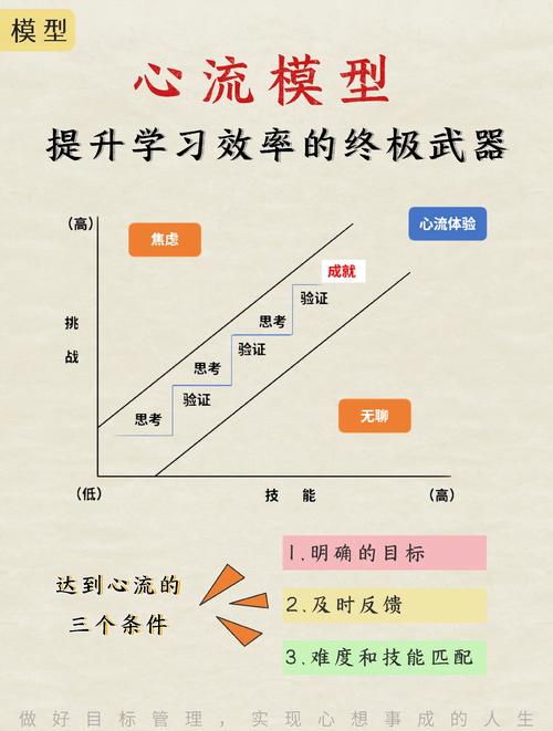学生学习曲线 从困惑到掌握 心流状态