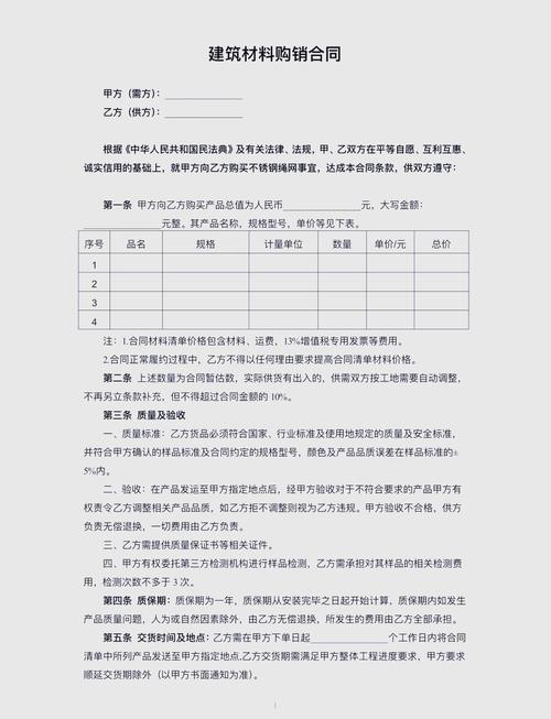 建材批发市场手写买卖合同实拍