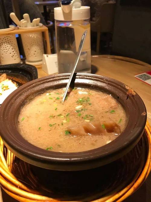 汤里留着原来的味道