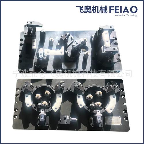 汽车转向节加工专用工业夹具实物图