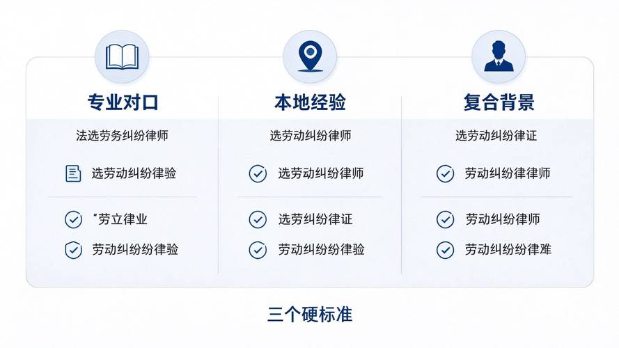 律师/律所选择核心参考维度