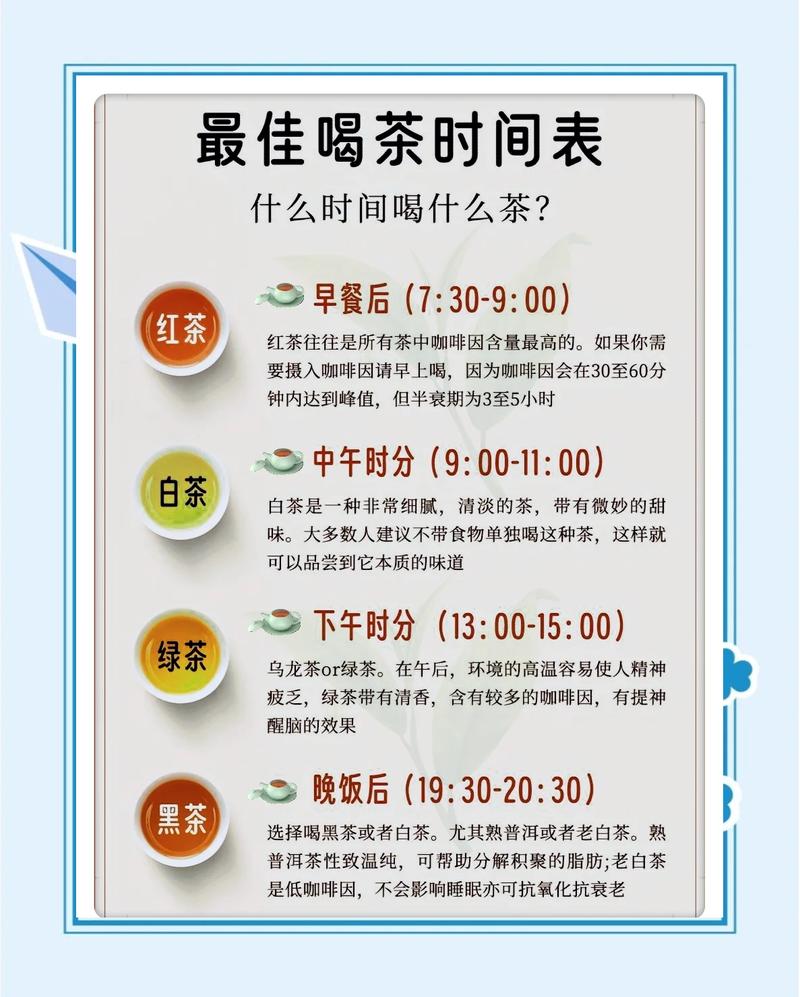 午后窗边一杯茶的空闲时间表