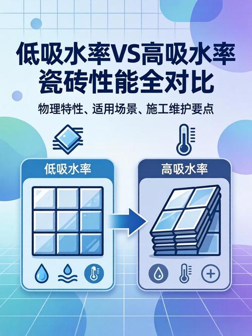 瓷砖吸水率测试对比图