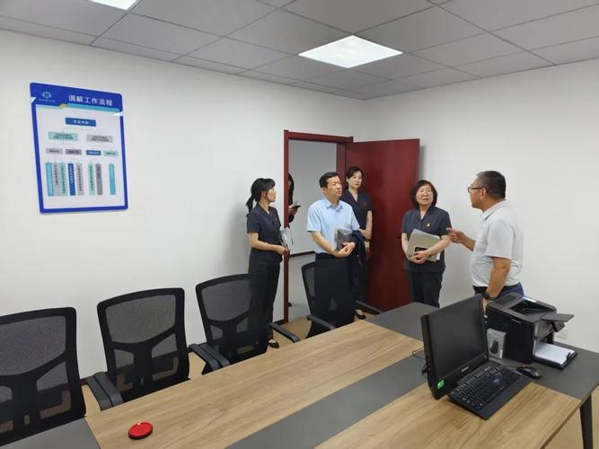 法院继承纠纷诉前调解窗口实景