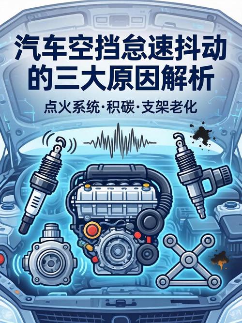 汽车空挡挂D挡怠速抖动对比测试图