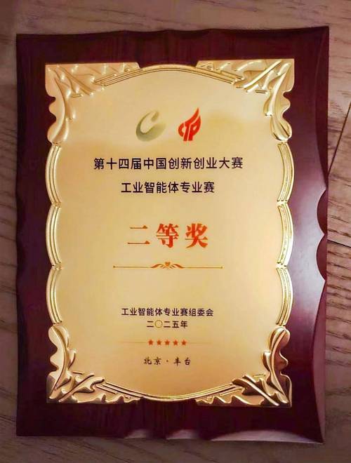 工业创新大赛给的，不只是一块奖牌