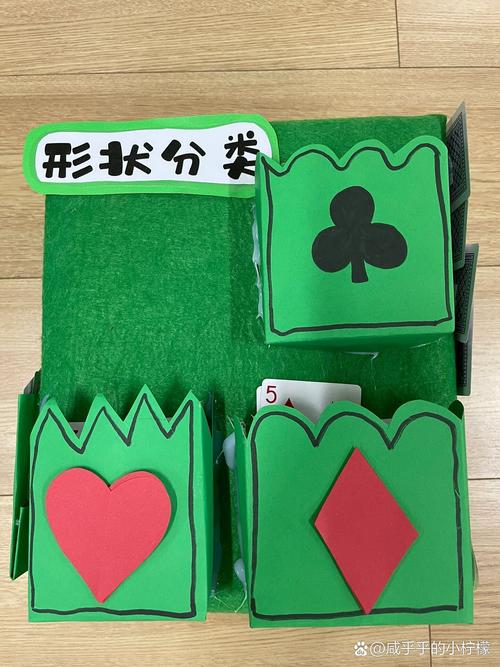 儿童手工吵吵闹闹暂停牌成品