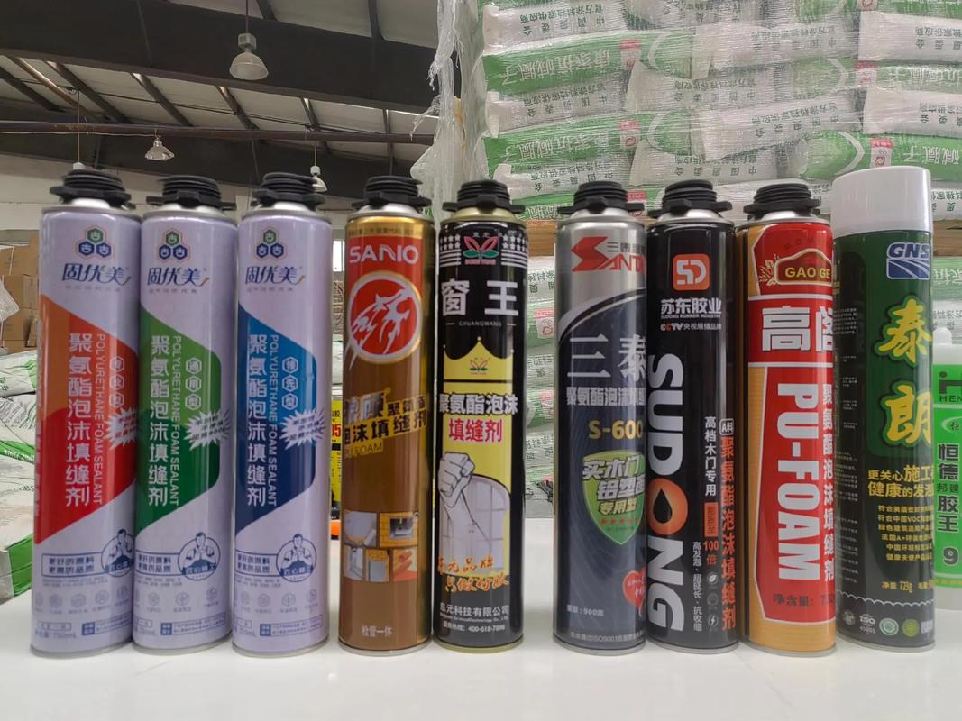 发泡胶发泡率对比测试实拍