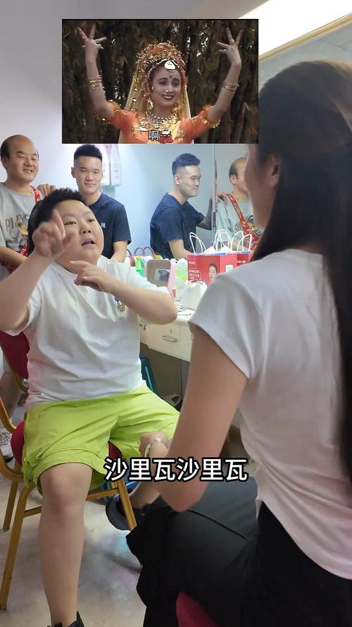 搞笑视频拍摄幕后花絮工作照