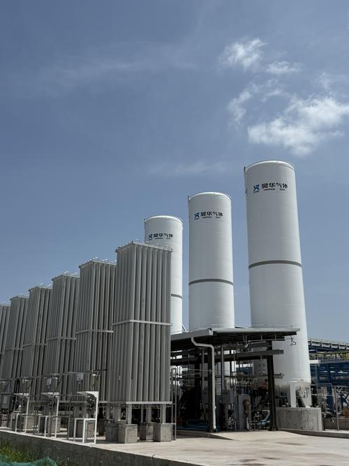 工业园区集中式工业氮气供应站实景