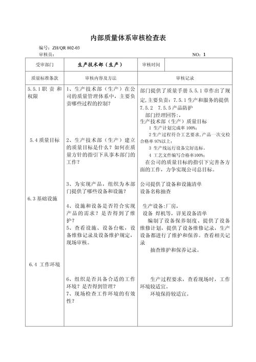 工业认证审核员检查生产线质量记录