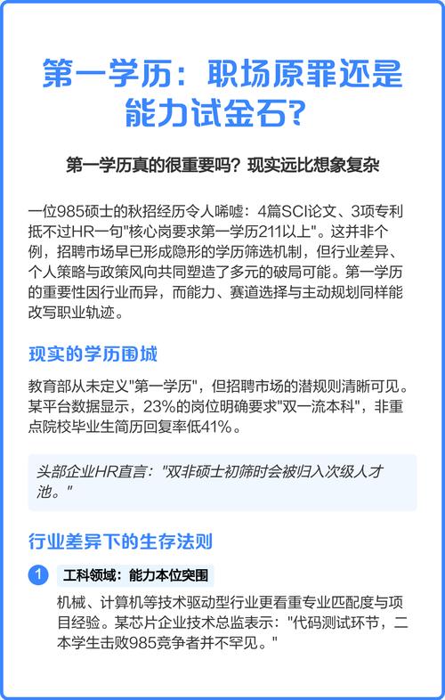 第一学历,怎么就成了“原罪”?