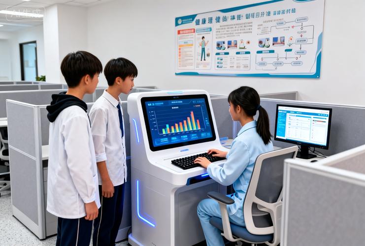 健康管理专业学生使用智能健康设备实训