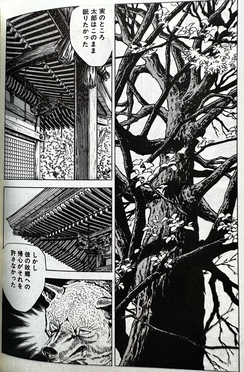 冷门漫画《暗流之岛》雨中街景钢笔分镜