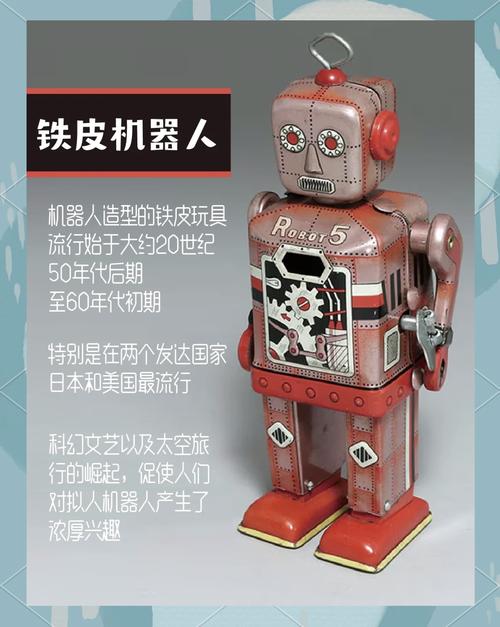 工业风童年收藏馆铁皮机器人展陈