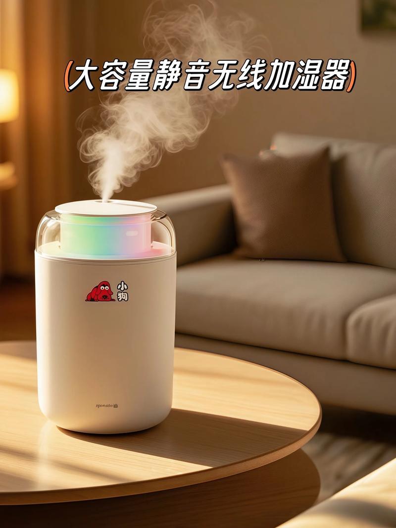 写字楼空调房桌面加湿器使用场景