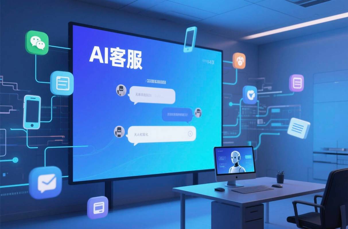 用户向AI对话询问企业信息场景示意图