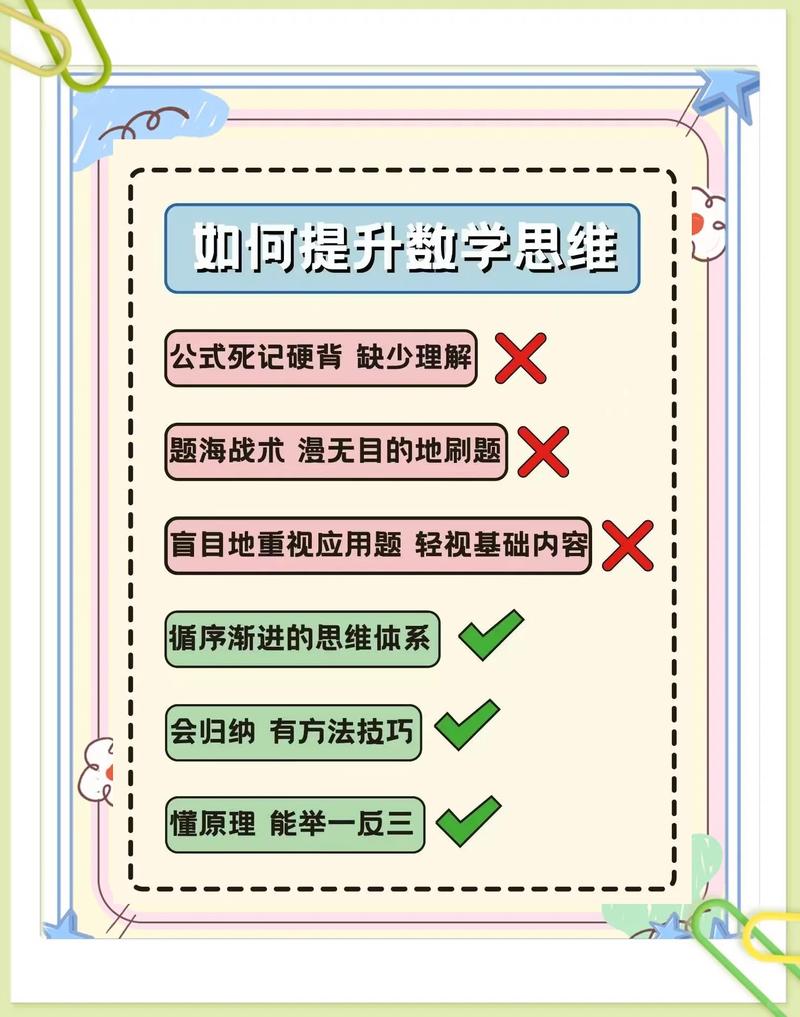 数学思维≠算数快，而是“为什么”的能力