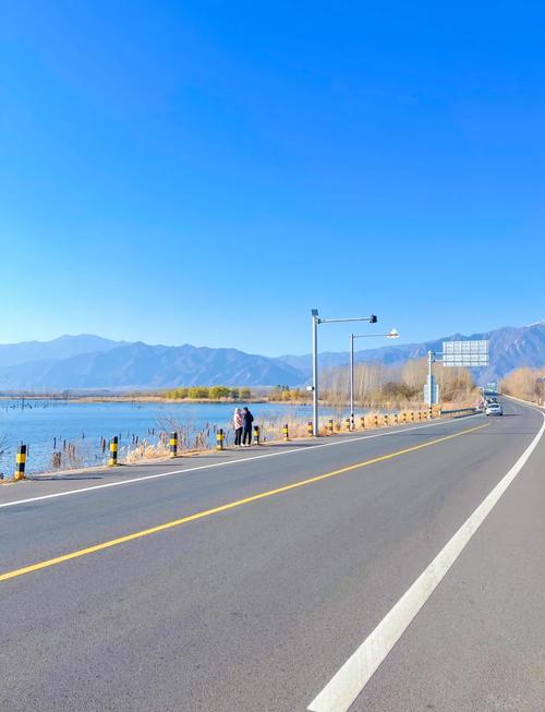 京郊怀柔自驾游环湖公路风景
