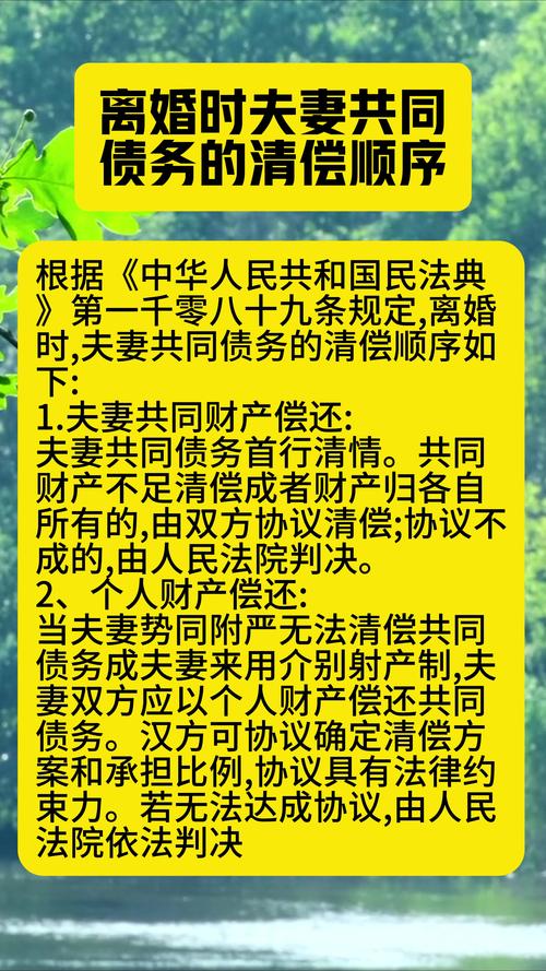 夫妻共同债务认定与分割法律流程图
