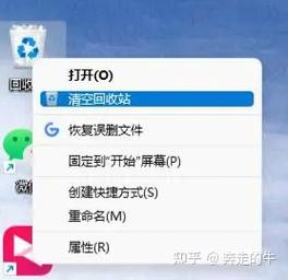 Mac电脑右键点击清空回收站的操作界面